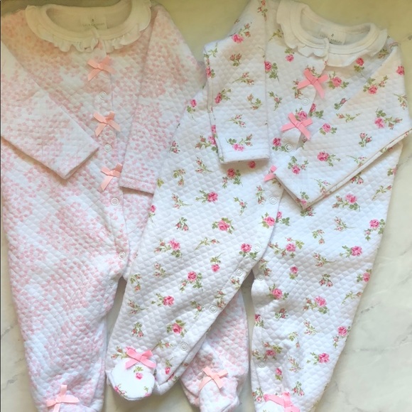 laura ashley baby pajamas